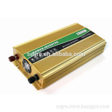 large power high frequency 12V 24V to 110V 220V pure sine wave inverter 2000W